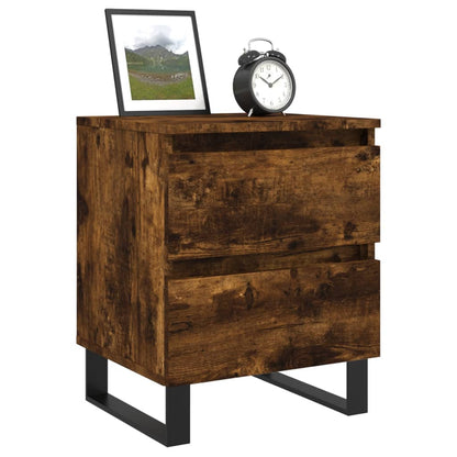 Nattbord Sengbord Røkt Eik 40x35x50 cm