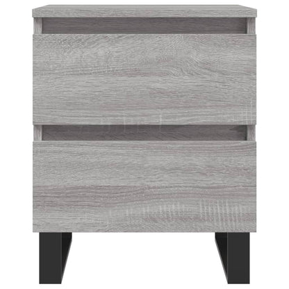 Nattbord Sengbord Sonoma Grå 40x35x50 cm