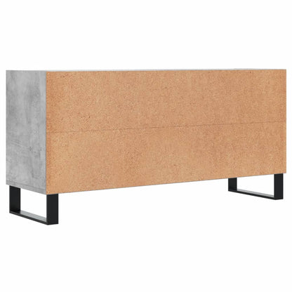TV-Møbel Betonggrå Tv-benk 103,5x30x50 cm