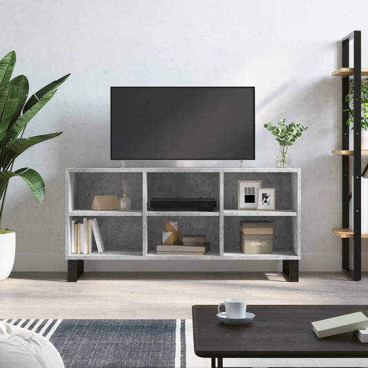 TV-Møbel Betonggrå Tv-benk 103,5x30x50 cm