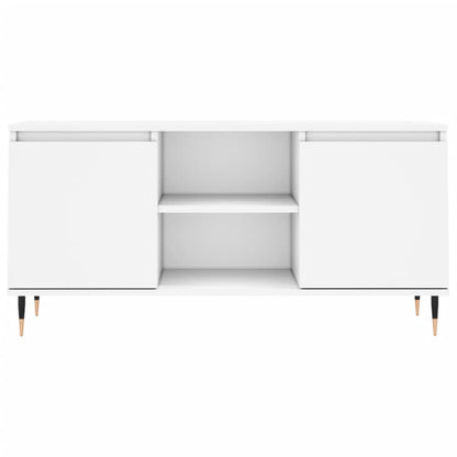 TV-Møbel Hvit Tv-benk 104x35x50 cm