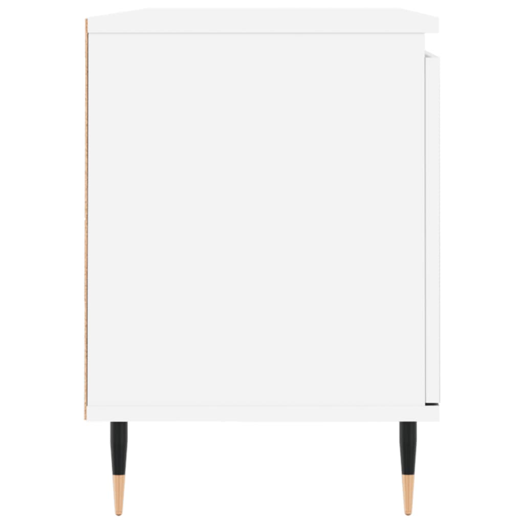 TV-Møbel Hvit Tv-benk 104x35x50 cm