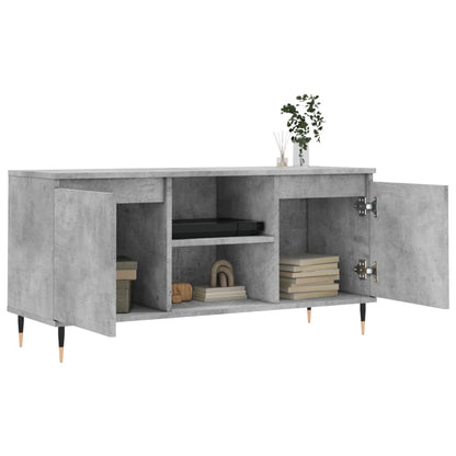 TV-Møbel Betonggrå Tv-benk 104x35x50 cm