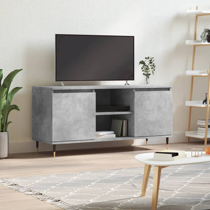 TV-Møbel Betonggrå Tv-benk 104x35x50 cm