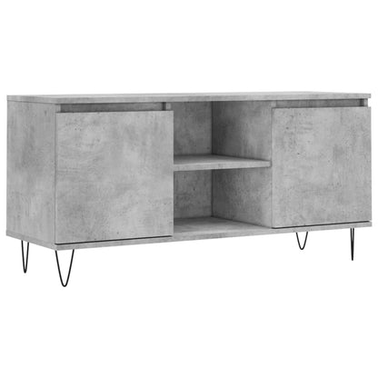 TV-Møbel Betonggrå Tv-benk 104x35x50 cm