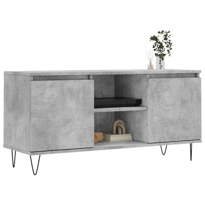 TV-Møbel Betonggrå Tv-benk 104x35x50 cm