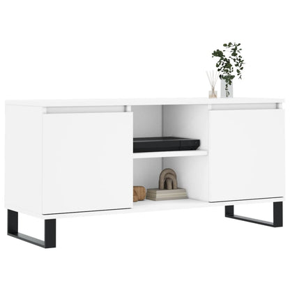 TV-Møbel Hvit TV-benk 104x35x50 cm