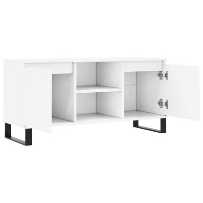 TV-Møbel Hvit TV-benk 104x35x50 cm