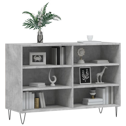 Skjenk betonggrå 103,5x35x70 cm konstruert tre