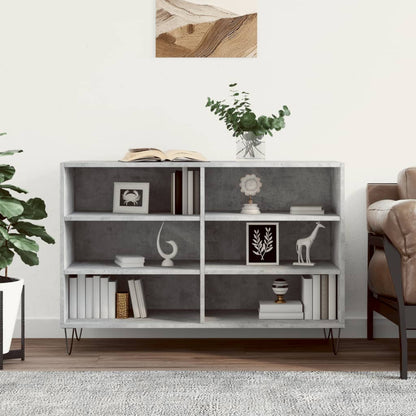 Skjenk betonggrå 103,5x35x70 cm konstruert tre
