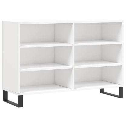 Skjenk Høyglans Hvit 103,5x35x70 cm