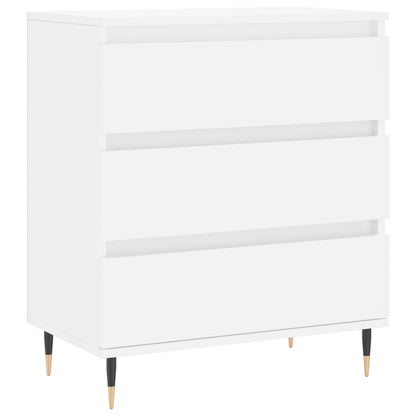 Kommode Hvit 60x35x70 cm