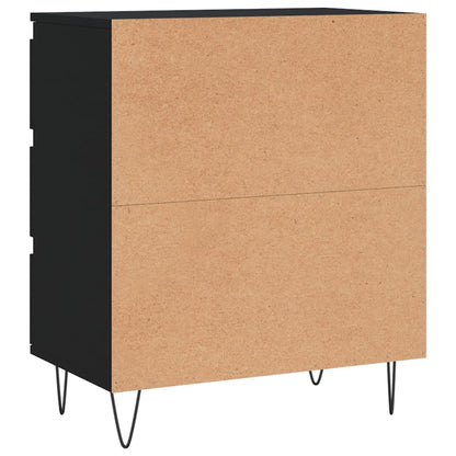 Kommode Svart 60x35x70 cm