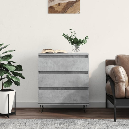 Skjenk Betonggrå 60x35x70 cm