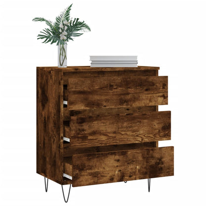 Skjenk røkt eik 60x35x70 cm konstruert tre