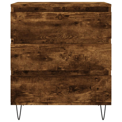 Skjenk røkt eik 60x35x70 cm konstruert tre
