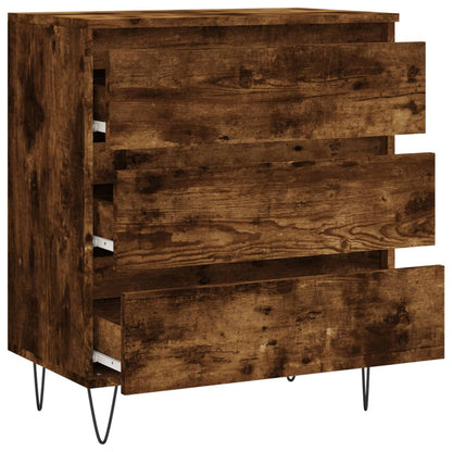 Skjenk røkt eik 60x35x70 cm konstruert tre
