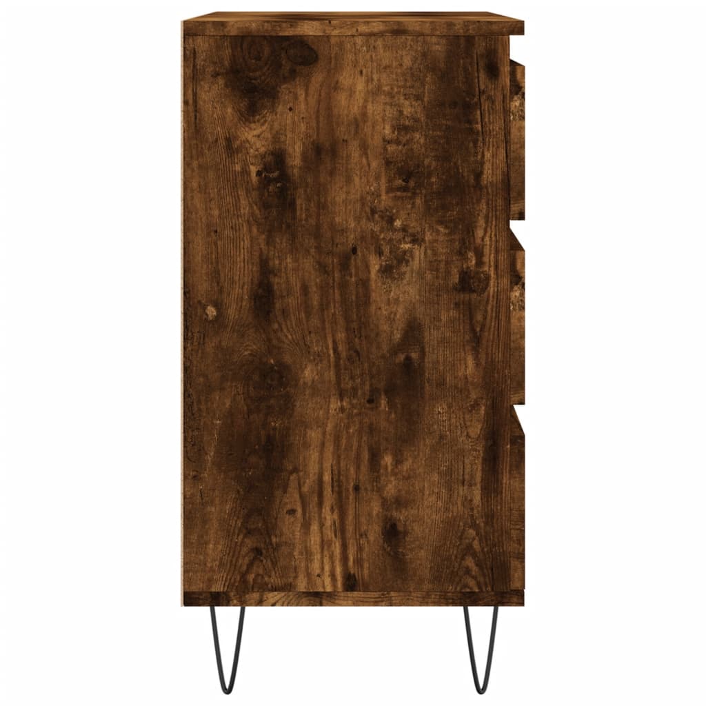 Skjenk røkt eik 60x35x70 cm konstruert tre