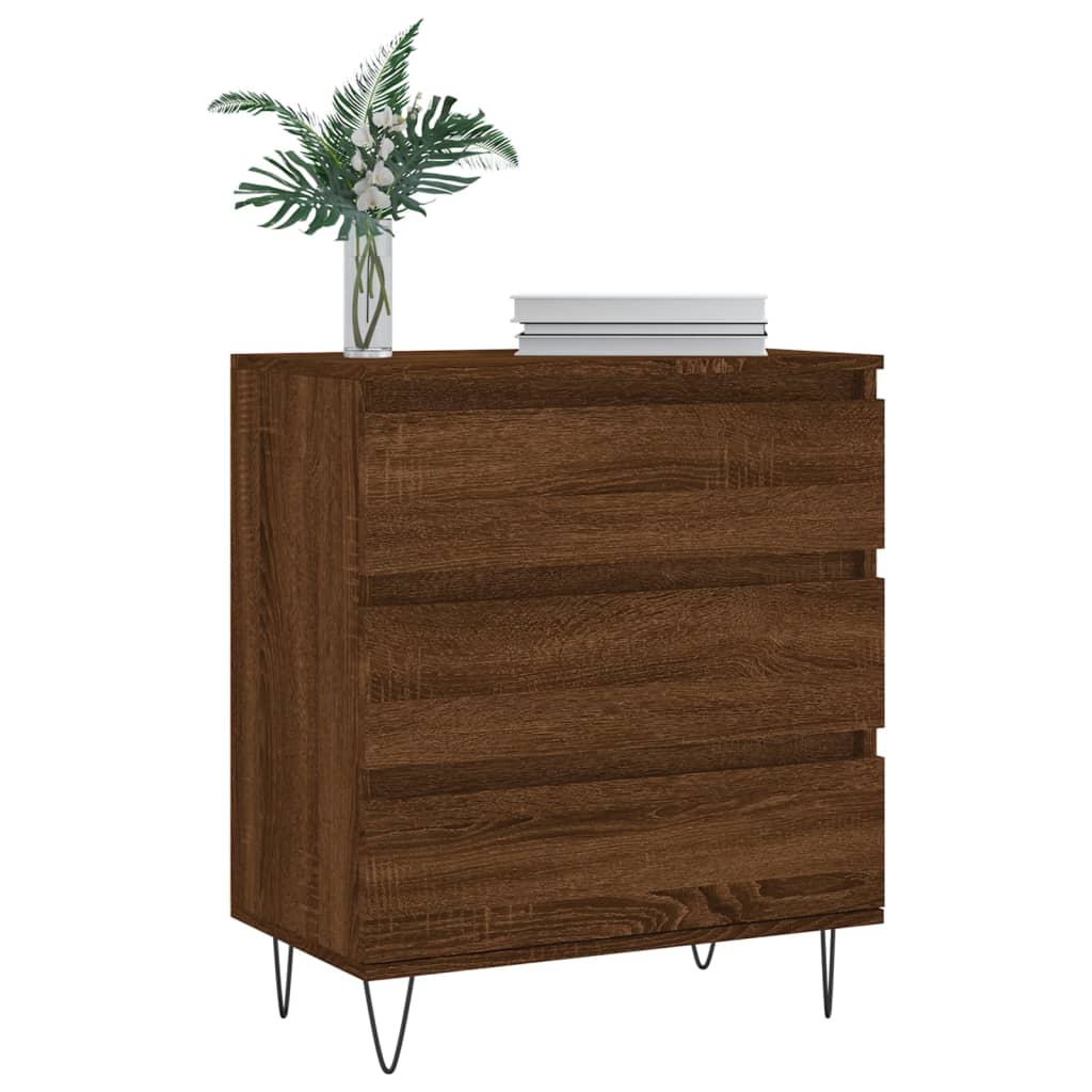 Kommode Brun Eik 60x35x70 cm