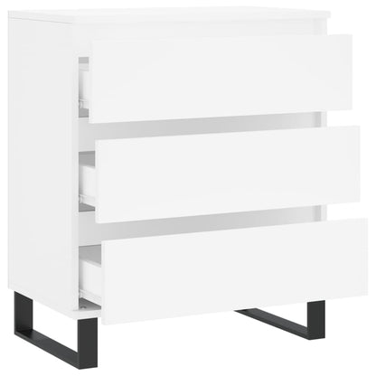 Kommode Hvit 60x35x70 cm