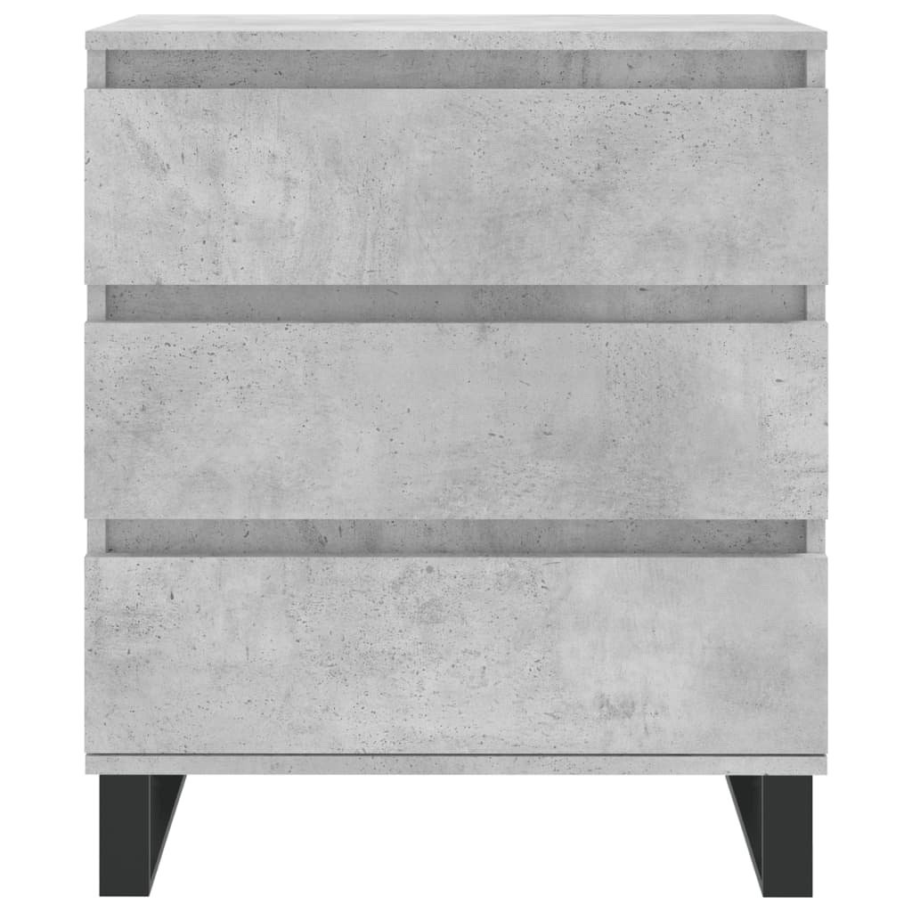 Skjenk betonggrå 60x35x70 cm konstruert tre