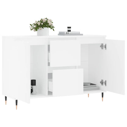 Skjenk Hvit 104x35x70 cm