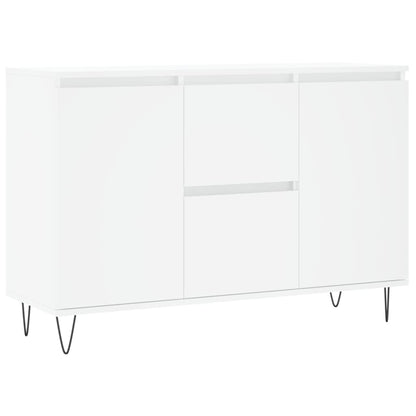 Skjenk Hvit 104x35x70 cm