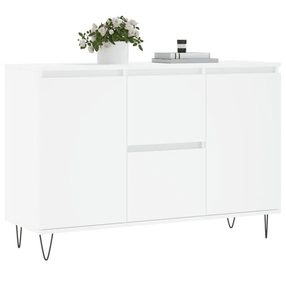 Skjenk Hvit 104x35x70 cm