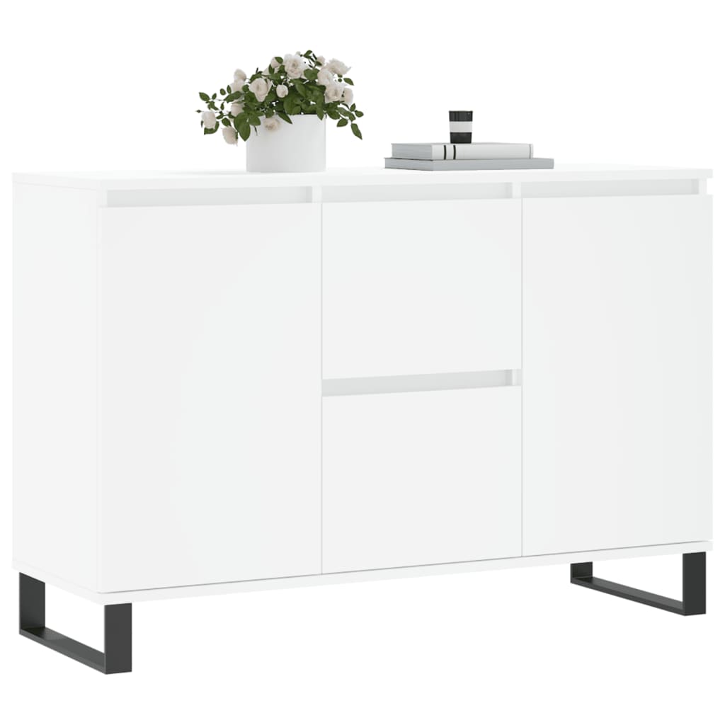 Skjenk Hvit 104x35x70 cm