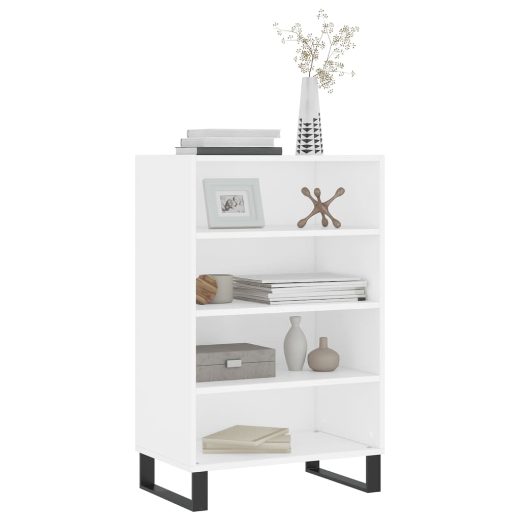 Skap Hvit 57x35x90 cm