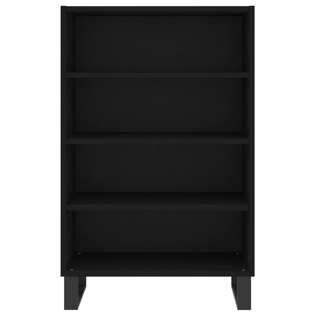 Skap Svart 57x35x90 cm