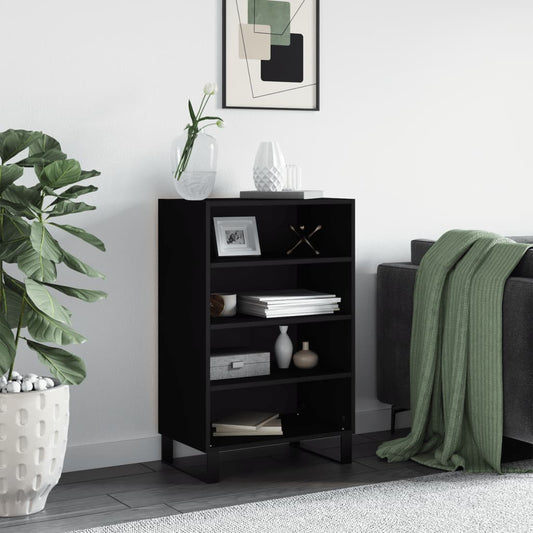 Skap Svart 57x35x90 cm