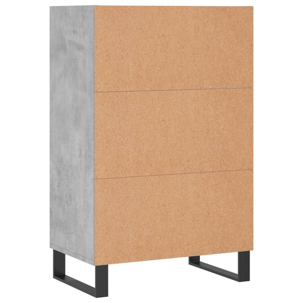 Skap Betonggrå 57x35x90 cm