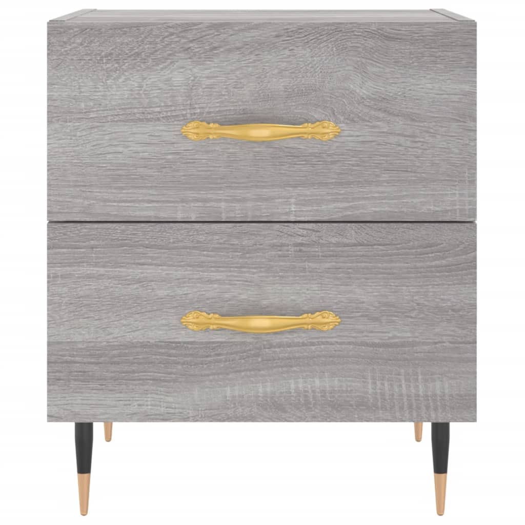 Nattbord Sengbord Sonoma Grå 40x35x47,5 cm