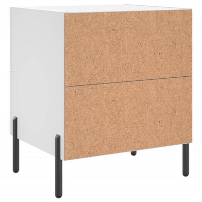 Nattbord Sengbord Hvit 40x35x47,5 cm