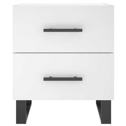 Nattbord Sengbord Hvit 40x35x47,5 cm