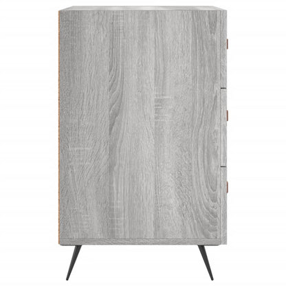 Nattbord Sengbord Sonoma Grå 40x40x66 cm
