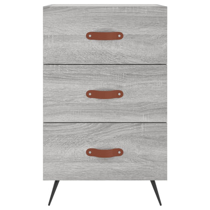 Nattbord Sengbord Sonoma Grå 40x40x66 cm