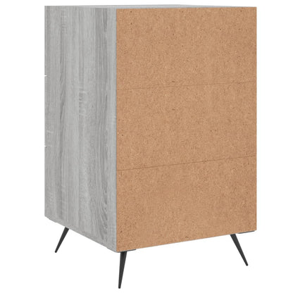 Nattbord Sengbord Sonoma Grå 40x40x66 cm