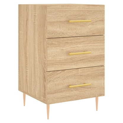 Nattbord Sengbord Sonoma Eik 40x40x66 cm