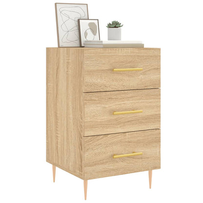 Nattbord Sengbord Sonoma Eik 40x40x66 cm