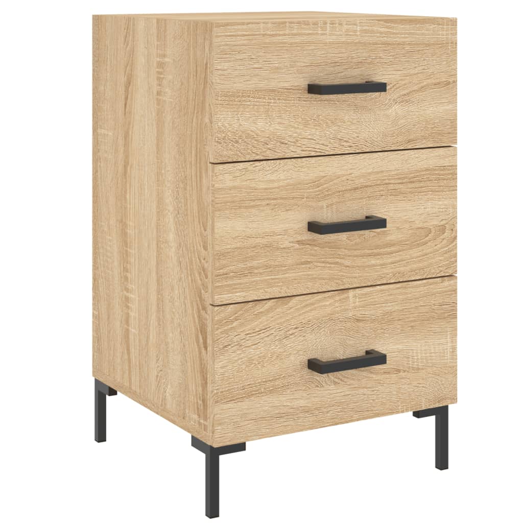 Nattbord Sengbord Sonoma Eik 40x40x66 cm