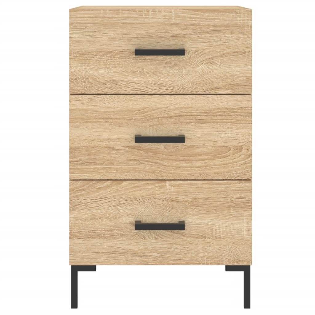 Nattbord Sengbord Sonoma Eik 40x40x66 cm