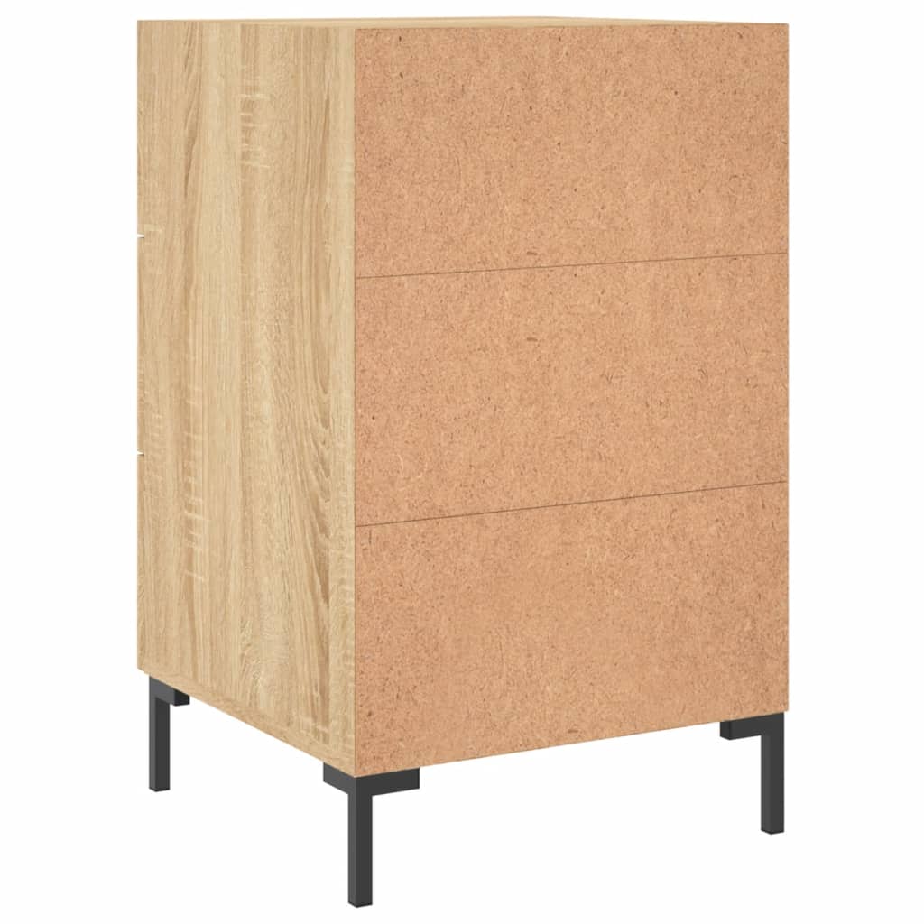 Nattbord Sengbord Sonoma Eik 40x40x66 cm