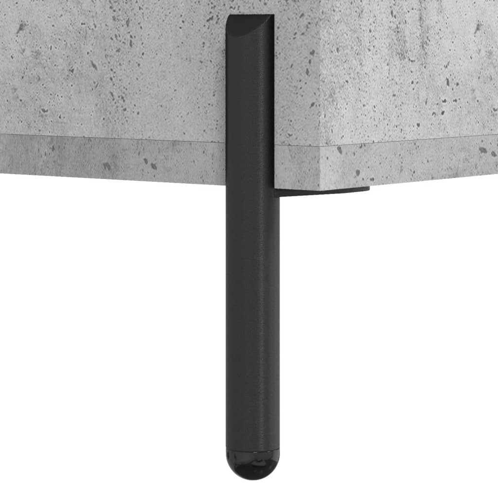 Nattbord Sengbord Betonggrå 40x40x66 cm