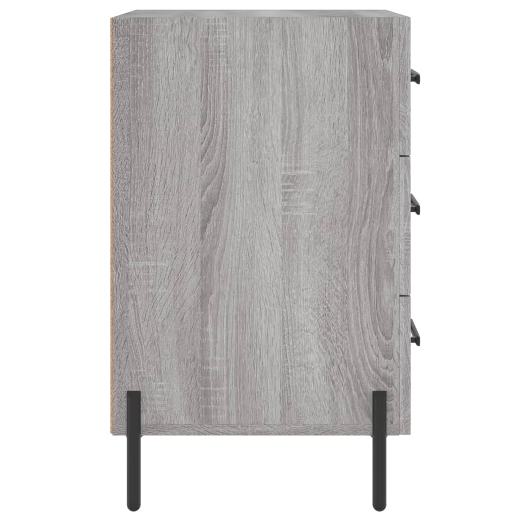 Nattbord Sengbord Sonoma Grå 40x40x66 cm