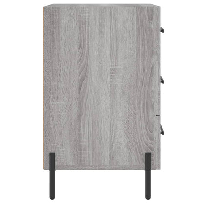 Nattbord Sengbord Sonoma Grå 40x40x66 cm