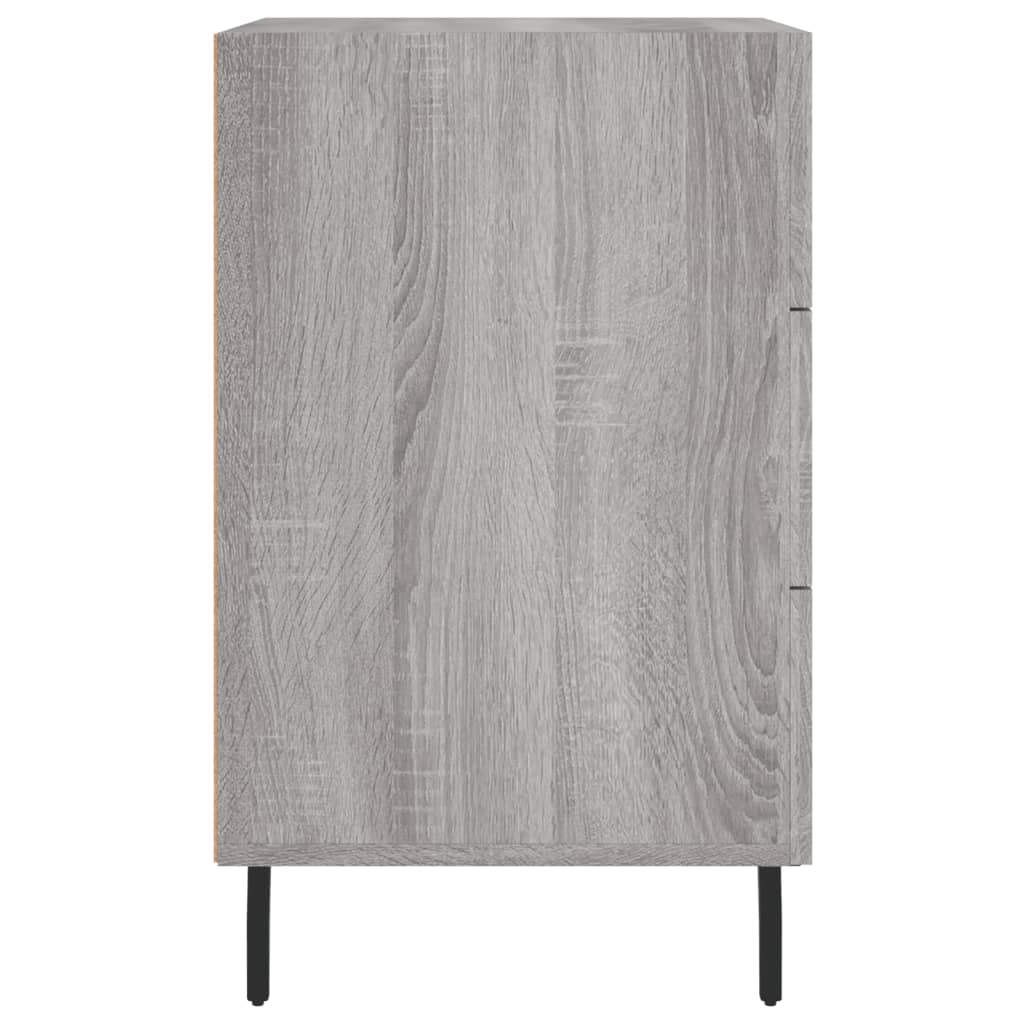 Nattbord Sengbord Sonoma Grå 40x40x66 cm