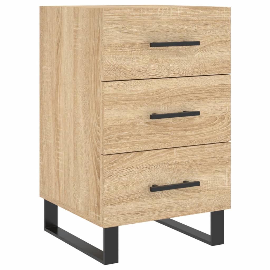 Nattbord Sengbord Sonoma Eik 40x40x66 cm