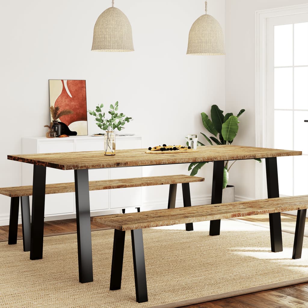 Spisebord Kjøkkenbord Tre 200x90x75 cm heltre akasie
